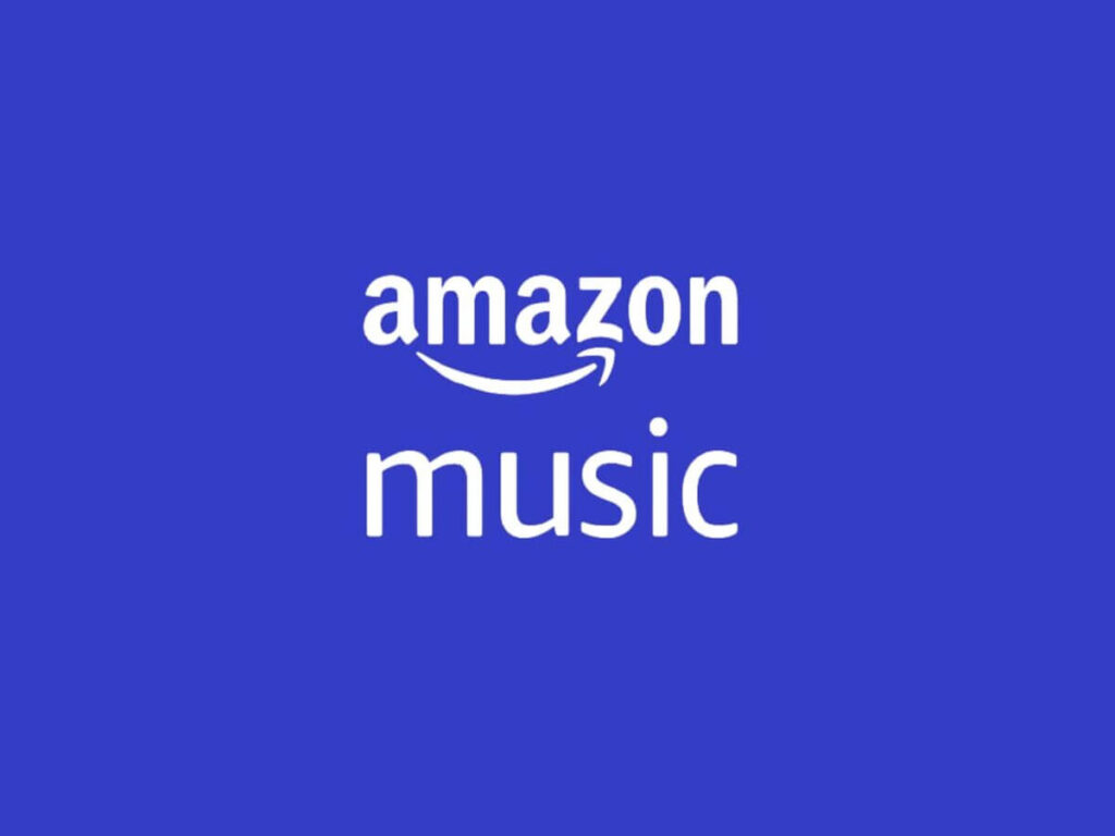 Logo Amazon Music colore blu