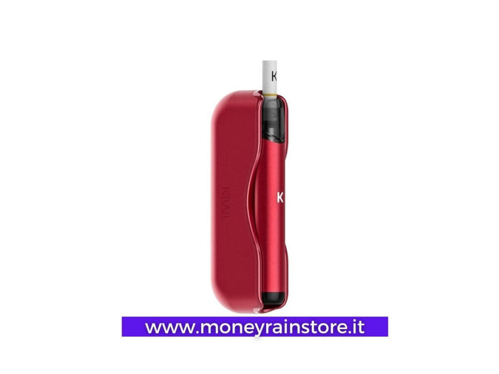 Sigarette Elettroniche Migliori; l'immagine mostra la sigaretta elettronica KIWI con Powerbank colore fucsia