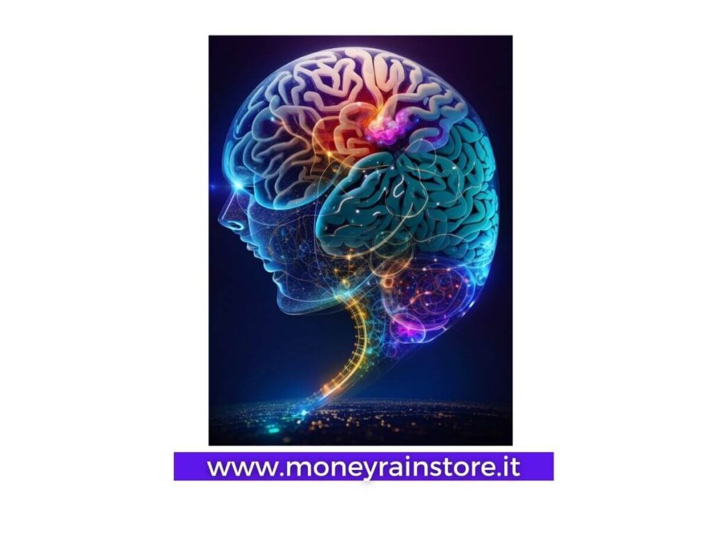 Memoria a lungo termine; l'immagine mostra un cervello umano