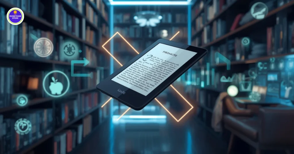 Un Kindle Amazon 2026 circondato da grafici di risparmio e opzioni di configurazione, dalla nostra guida definitiva alla scelta e al risparmio.